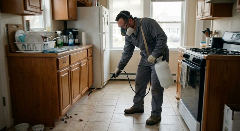 Roach Fumigation in Fredericksburg, VA